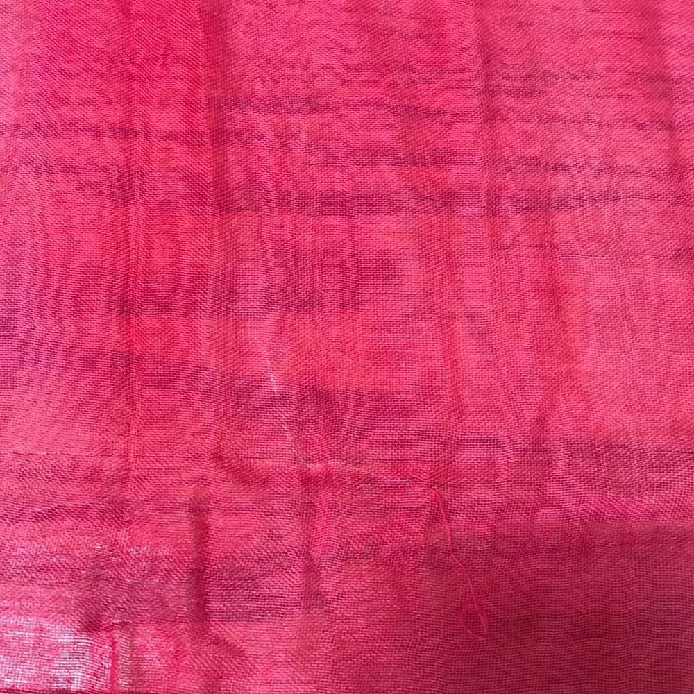 Watercolor viscose scarf. 72”x43.5” - Picture 4 of 5